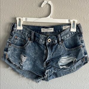 Bullhead Women's Distressed Jean Shorts